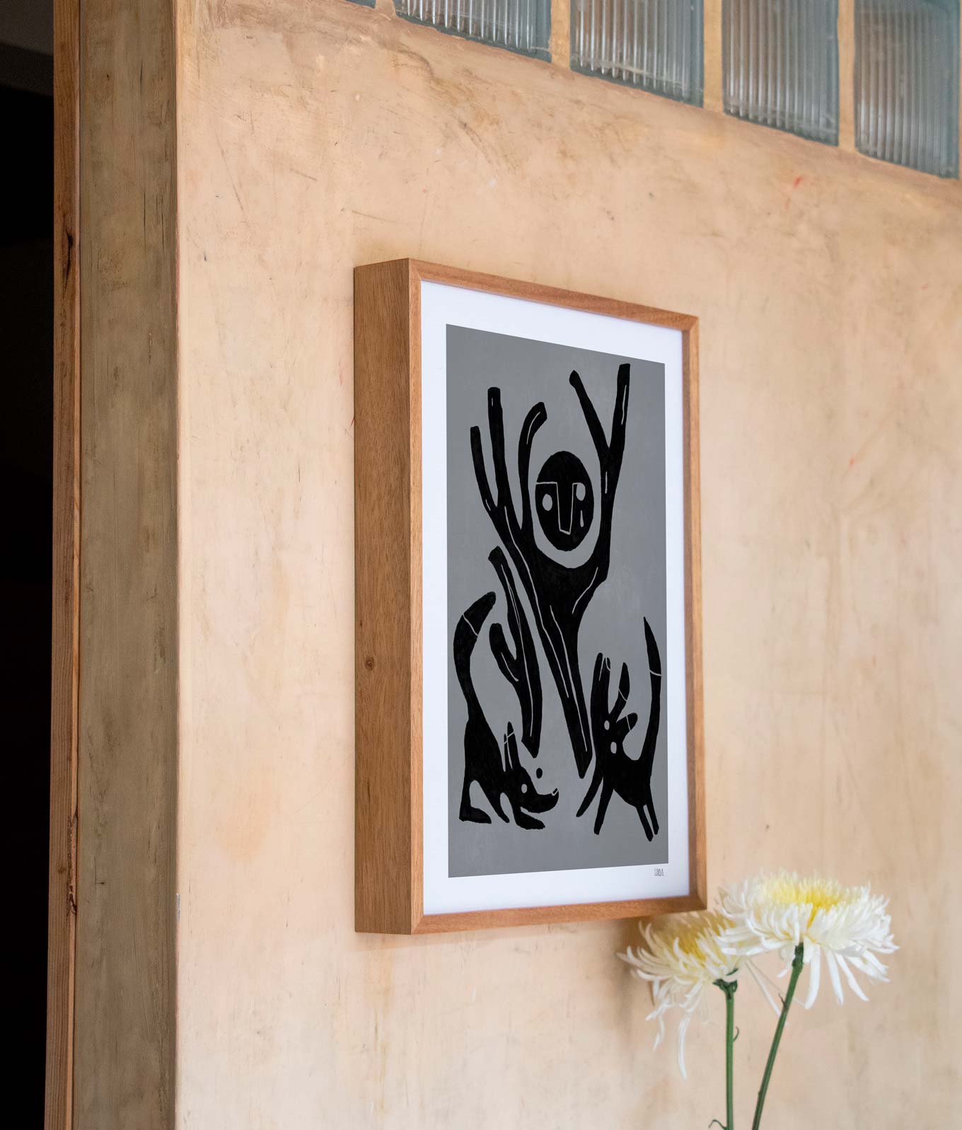 Los coyotes consuelan a la luna